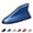 Blue, variant on Universal Car Roof Shark Fin Antenna Cover, FM Compatible Decor Aerial Self-Adhesive Base for Car SUV Truck Van