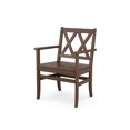 thumbnail image 4 of POLYWOOD® Canyon 3-Piece Farmhouse Dining Set in Mahogany, 4 of 7