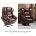 thumbnail image 2 of Air Compression Massage Recliner Power Lift Chair for Elderly Adults Big Man Recliners 400 lbs with Heat Arm Storgage Cup Holders Lay Flat Power Recliner with USB Type-C, 2 of 8
