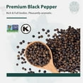 thumbnail image 3 of Soeos Whole Black Peppercorns 18oz, Non-GMO, Kosher, Black Peppercorns for Grinder, 3 of 6