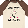 thumbnail image 4 of Inktastic Midwife Mom Baby Girls Long Sleeve Baby Bodysuit, 4 of 5