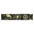 thumbnail image 2 of MKHERT Snowflakes and Stars Table Runner for Wedding Party Banquet Decoration 14x72 inch, 2 of 3