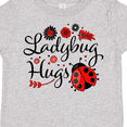 thumbnail image 4 of Inktastic Ladybug Hugs with Cute Ladybug and Flowers Boys or Girls Toddler T-Shirt, 4 of 5