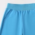 thumbnail image 5 of Loopsun Kids Boys Shorts 3 to 15 Years High Waist Pockets Outdoor Running Knee Length Pants, 5 of 5