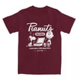 thumbnail image 1 of Camisetas de algodón para hombre y mujer, con el logo de Peanuts, Snoopy y Charlie Brown, divertidas camisetas de manga corta y cuello redondo, camisetas de verano, 1 of 5