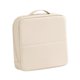 thumbnail image 4 of Neceser de maquillaje de pie, organizador de maquillaje de viaje, práctico, esencial para viajes, gran capacidad, neceser de aseo portátil. Beige, 4 of 9