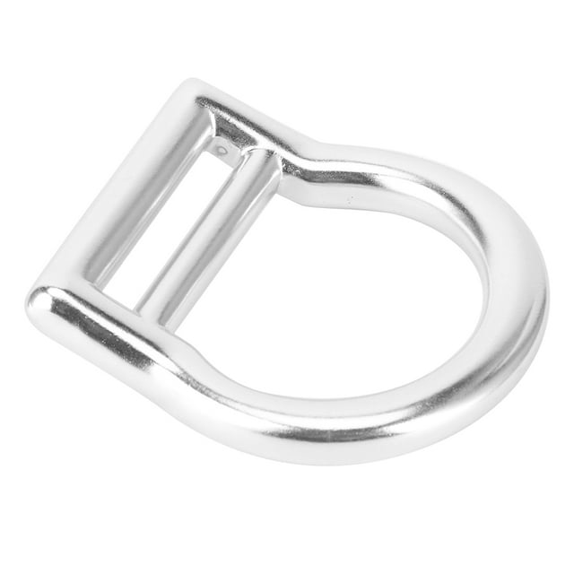FAGINEY Aviation Aluminum Slide Clip Buckle D For Outdoor Climbing Safe Strap Belt
