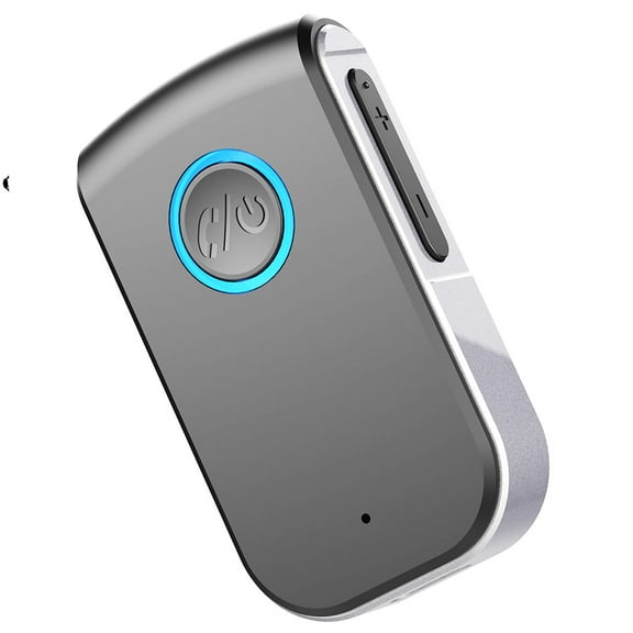 Lieonvis Bluetooth 5.0 Audio Receiver Car Wireless Audio Adapter Noise Reduction Bluetooth 3.5mm AUX Adapter for Car Support Hands-Free Calls & Navigation for Cellphone Speaker Headphones