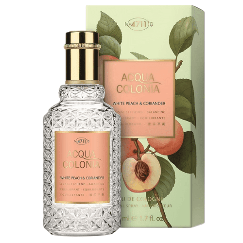 4711 Acqua Colonia Pêche Blanche et Coriandre Eau de Cologne Vaporisateur 170Ml