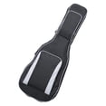thumbnail image 1 of Bolsa para guitarra eléctrica, mochila de transporte, práctica, para accesorios, protección, con bolsillo frontal y asa lateral, duradera, bolsa de, 1 of 8