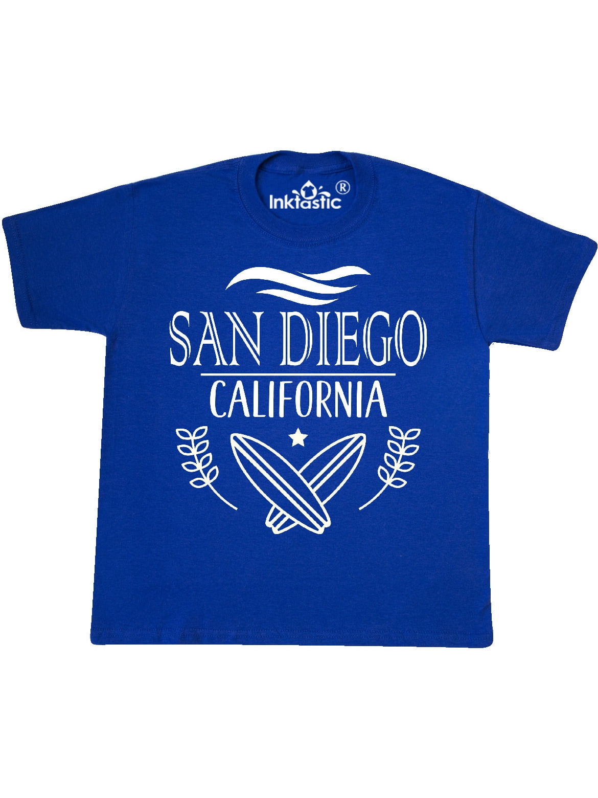 San Diego California Cute Surfing Youth TShirt