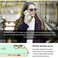 thumbnail image 6 of Compatible with iPhone 12 6.1” Case for Women Girls,Full Camera Lens Protection Raised Reinforced Corners TPU Love Heart Plating Bumper Case Cute Slim Shockproof Case Cover(Light Green), 6 of 14