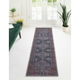 thumbnail image 2 of Rugs.com Sisu Collection Washable Rug – 8 Ft Runner Gray Flatweave Rug Perfect For Hallways, Entryways, 2 of 8
