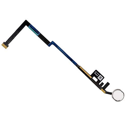 Botón Inicio MMOBIEL Compatible con iPad 6/iPad 5 - Conector de Cable Flexible - Repuesto - Destornilladores Incl. - Blanco
