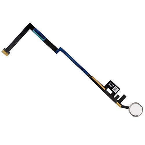 Botón Inicio MMOBIEL Compatible con iPad 6/iPad 5 - Conector de Cable Flexible - Repuesto - Destornilladores Incl. - Blanco