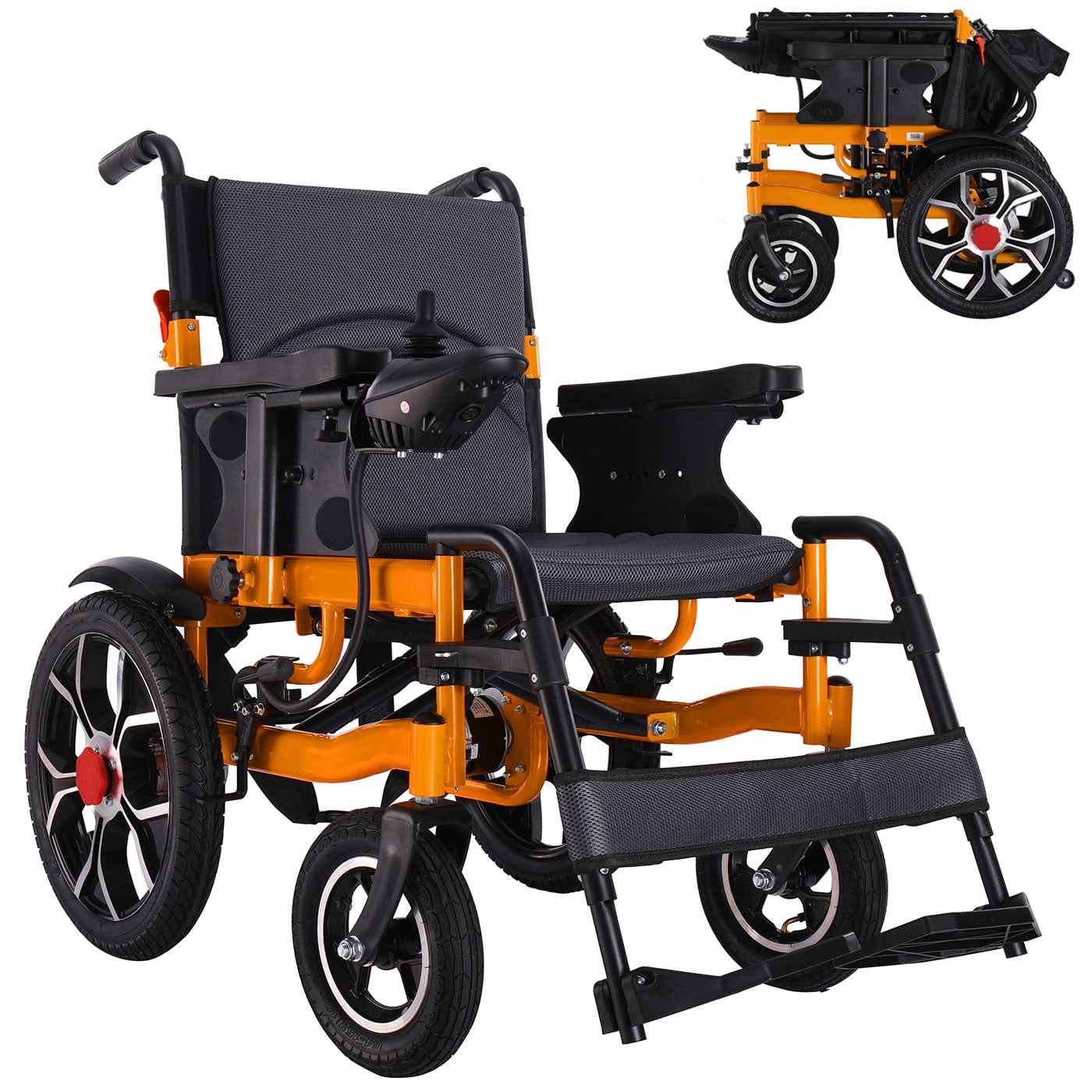 EazinGo Folding Electric Wheelchair Foldable Wheel Chair