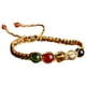 thumbnail image 2 of Pulseras para mujer, regalos para mujer, pulsera de cinco elementos, pulsera de cuerda multicolor, pulsera de cuentas de vidrio de cinco colores, 2 of 5