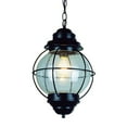 thumbnail image 2 of 69903 BK-Trans Globe Lighting-One Light Outdoor Medium Hanging Lantern-Black Finish, 2 of 2