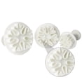 thumbnail image 3 of WEAVILUX 6-Pack Flower and Snowflake Silicone Molds for Baking, Embossing, Cutting - Cake Decorating Tools for Home Bakers & Parties, 3 of 5
