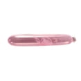 thumbnail image 1 of Caja de almacenamiento portátil Wosthever para cepillos de plástico ligera transparente rosa claro, 1 of 4