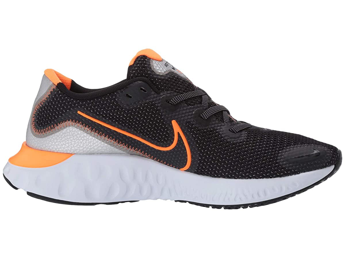 Nike Renew Run Black/Total Orange/Particle Grey - Walmart.com