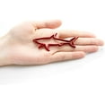 thumbnail image 3 of 2Pc Hollow Fish Shark Emblem Premium Car Badge Sticker Fender Boot Fender Boot Trunk For Chevrolet Camaro Corvette, 3 of 6