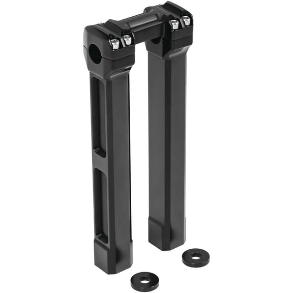 Kuryakyn 12in Black Handlebar Risers 6131