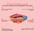 thumbnail image 5 of Safe Dog Chew Strawberry Flavored Authentic Himalayan Cheese Chew treats for Dogs, Large, 1 Chew Packet, 5 of 6
