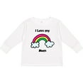 thumbnail image 3 of Inktastic I Love My Mom Boys or Girls Long Sleeve Toddler T-Shirt, 3 of 5