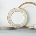 thumbnail image 5 of Noritake Summit Gold Set of 4 Salad Plates, 5 of 7
