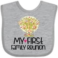 thumbnail image 3 of Inktastic My First Family Reunion Boys or Girls Baby Bib, 3 of 4