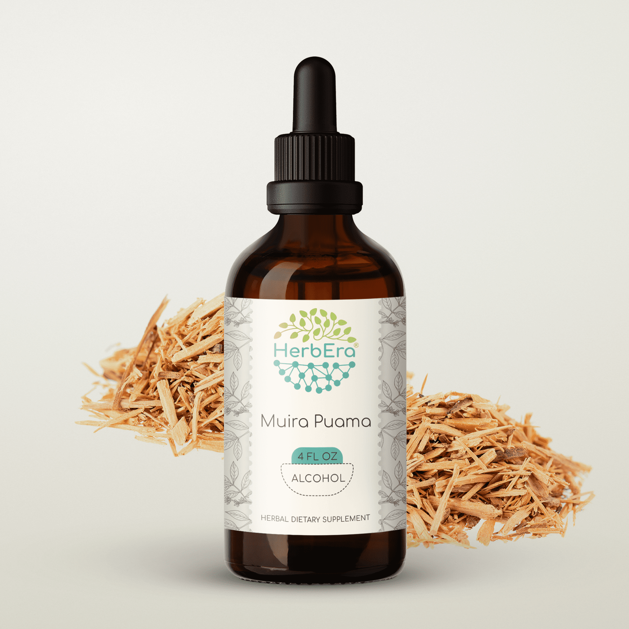 Muira Puama Alcohol Herbal Extract Tincture, SuperConcentrated Muira