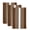 Brown, variant on Navy Blue White Stripe Kitchen Towels, Absorbent Microfiber Kitchen Dish Hand Tea Bath Towel, Modern Rustic Vertical Striped Quick Dry Cleaning Cloth Dishclothes Decorative Sets, (1-PC, 18x28)