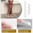 thumbnail image 5 of 48 piezas de tiras antideslizantes para baño, pegatinas antideslizantes transparentes, protección antideslizante autoadhesiva, para piscina, ducha, escaleras de baño, escobilla de goma (dos), 5 of 5