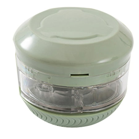 

Mini Food Garlic Chopper Kitchen Aid Cutter Tool Manual Rotating for Carrots New TOPOINT