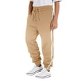 thumbnail image 6 of Huowey Boys Cargo Joggers With Elastic Waist Loose Fit Trousers Thick Wool Lined Warm Athletic Sweatpants Casual Pants,Khaki,7-8 Years, 6 of 6