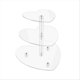 thumbnail image 1 of 3 Tier Cupcake Stand with Base, Cake Stand, Cupcake Tower Stand, 1 of 5