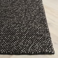 thumbnail image 4 of SAFAVIEH Natura Willoughby Distressed Area Rug, Black/Grey, 6' x 9', 4 of 11