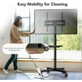 thumbnail image 5 of Mobile TV Stand for 23-60 Inch LCD LED Flat/Curved Panel Screen TVs, Rolling TV Cart Holds up to 88Lbs Portable Stand, 5 of 5