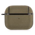 thumbnail image 1 of Estuche para auriculares de nailon a prueba de agua Portátil Little Pro Funda inalámbrica Reemplazo visual para hombres a prueba de golpes para Airpods 3 Marrón claro seitruly EL005100-02, 1 of 2