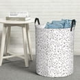 thumbnail image 6 of Fuzoiu Poodle Dog Print Circular Hamper,Laundry Basket with Handle,Collapsible Laundry,Dirty Clothes Storage Basket,for Bedroom Bathroom Dorm Living Room-Medium, 6 of 6