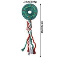thumbnail image 2 of Pet Toys Rope Festive Theme Dog Toy with Rope Body for Interactive Chewing for Puppies and Dogs, 2 of 7