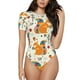 thumbnail image 1 of Balery Squirrel With Colorful Tail Body de cuello redondo de manga corta para mujer Tops de manga corta Tops básicos-XX-Large, 1 of 7