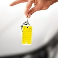 thumbnail image 3 of 250pcs Key Tags, Self-Protecting Plastic Key Tags with Key Rings for Dealerships, Automotive Service, Yellow, 3 of 6