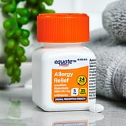Equate Cetirizine Allergy Relief Tablets, 5 mg, 35 Count