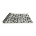 thumbnail image 2 of Ahgly Company Indoor Rectangle Abstract Gray Modern Area Rugs, 7' x 9', 2 of 4