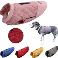 thumbnail image 4 of Abrigo de invierno, chaleco pequeño, impermeable, mediano y grande, para mascotas, bulldog, labrador, chaqueta francesa, ropa cálida, disfraces para perros, 4 of 5