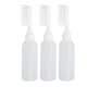 thumbnail image 5 of Botella Aplicadora De Peine De Raíz, Botella Aplicadora De Cepillo Para El Cabello PE Teñido Blanco Escala Transparente Vacía Para Salón De Belleza, 5 of 8
