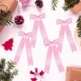 thumbnail image 4 of Danhjin Pink Bow Satin Bows Are for Gift Wrapping And Decorations To Add A Romantic, 4 of 9