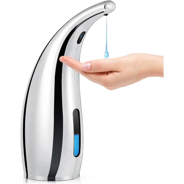 Automatic Soap Dispenser, 10.25oz Touchless Soap Dispenser Equipped with Infrared Motion Sensor, Hands Free Soap Dispenser, Waterproof Auto Soap Dispe